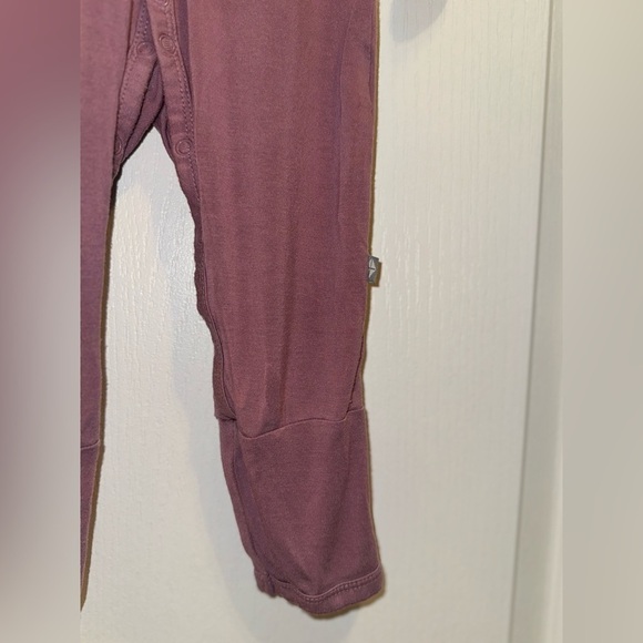 KYTE BABY Snap Button Purple Romper - Picture 5 of 8